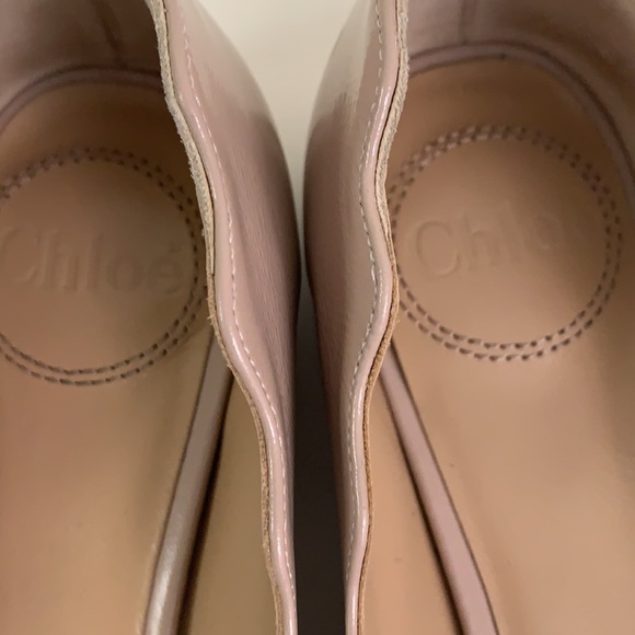 Chloe Laurena Scalloped Pointed Toe Ballet Flats - Picture 8 of 11
